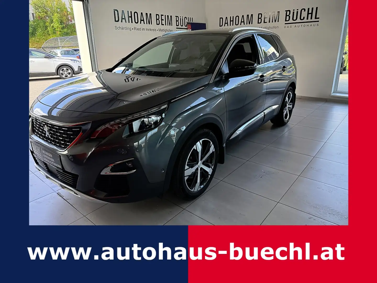 Peugeot 3008 1,5 BlueHDi 130 S&S 6-Gang GT Line Grau - 1