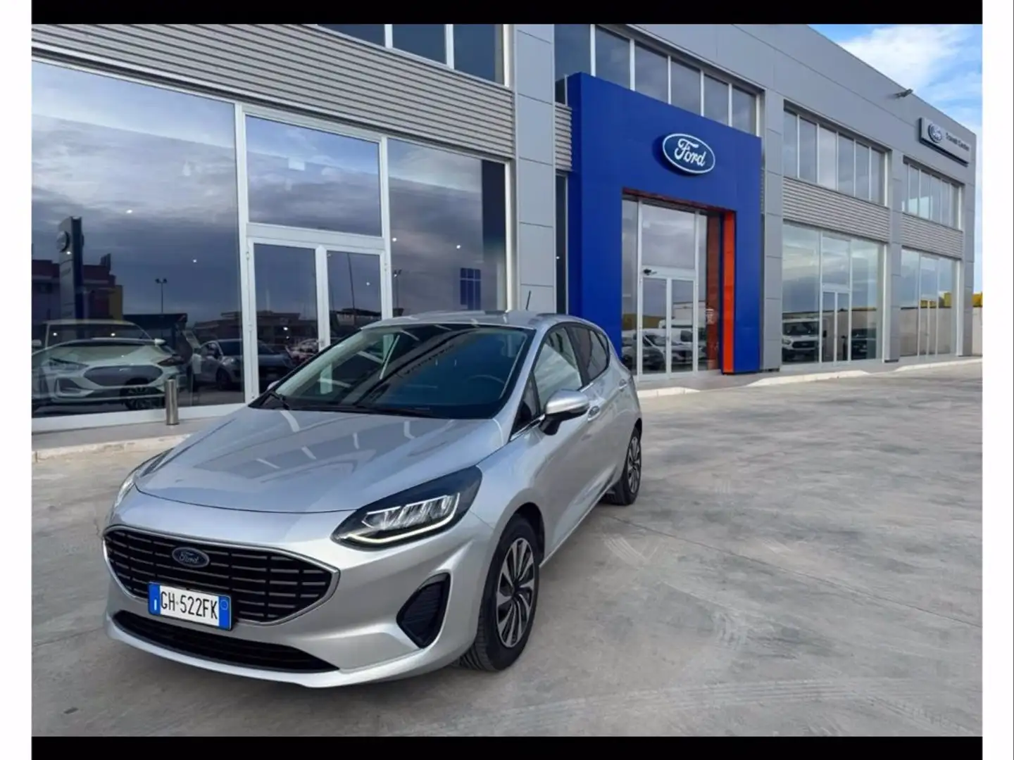 Ford Fiesta 5p 1.0 ecoboost h titanium 125cv Grau - 1