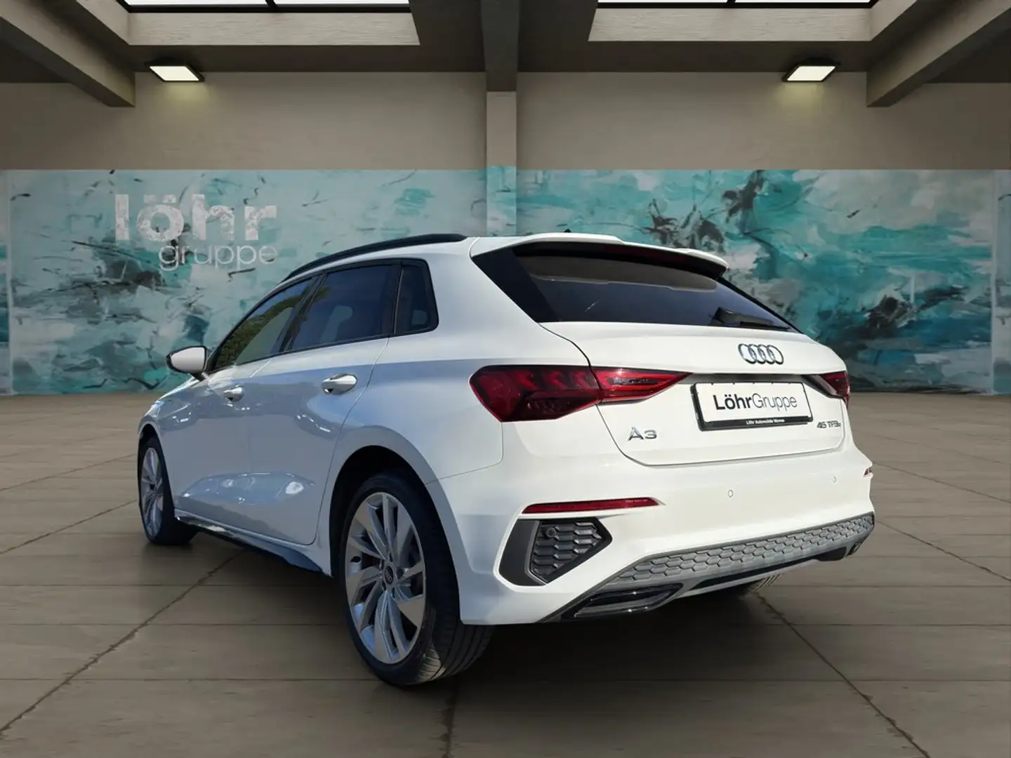 Audi A3 Sportback 45 TFSI E S-Line *NAVI*LED*SITZHEIZUNG* Weiß - 2