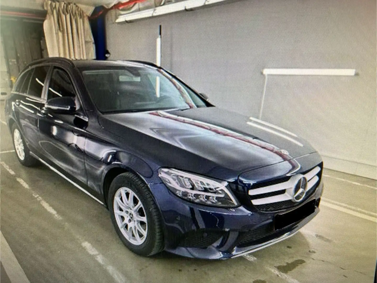 Mercedes-Benz C 200 T d 1.HD/KAMERA/PDC/NAVI/V.LEDER/TÜV Blau - 1