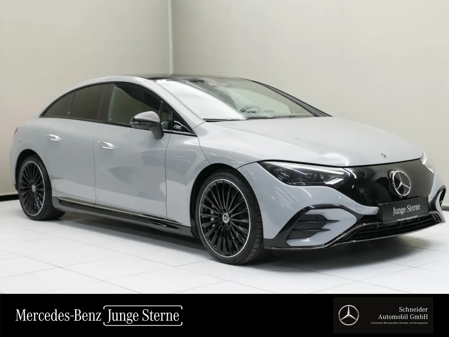 Mercedes-Benz EQE 350 4MATIC Österreich Edition Pano HUD WPumpe Grau - 1