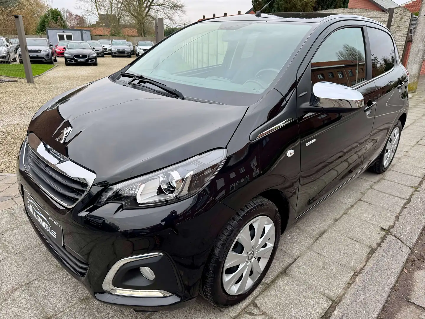 Peugeot 108 1.0 VTi Style S*AIRCO*5 PORTES*1ER PROP+CARNET* Noir - 1