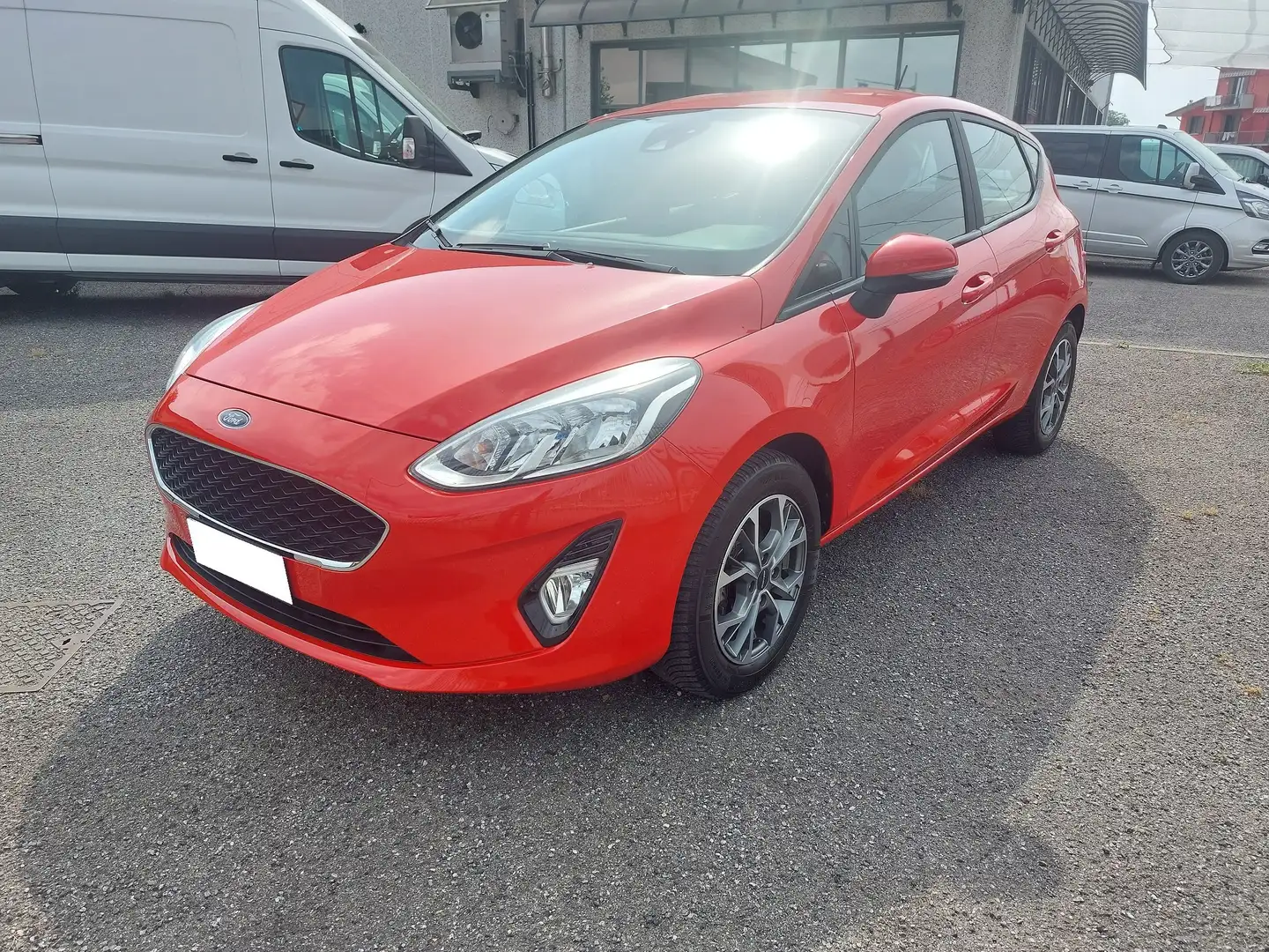 Ford Fiesta Fiesta VII 2017 5p 5p 1.1 Plus 85cv my19.5 Rosso - 1