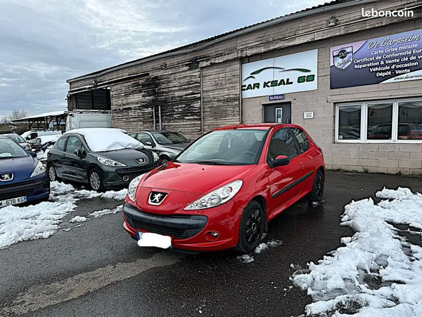 Peugeot 206 %2B 1.4 TRENDY 3P Rouge - 1