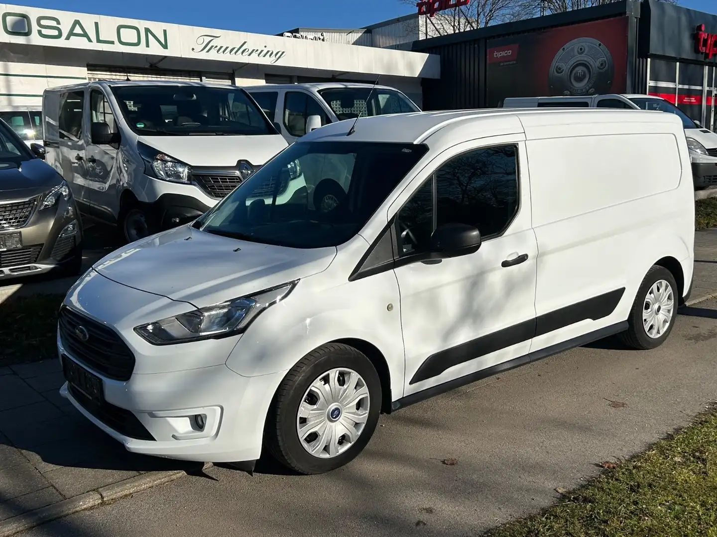 Ford Transit Connect Werkstatt Regal PDC 3-Sitzer Blanc - 2