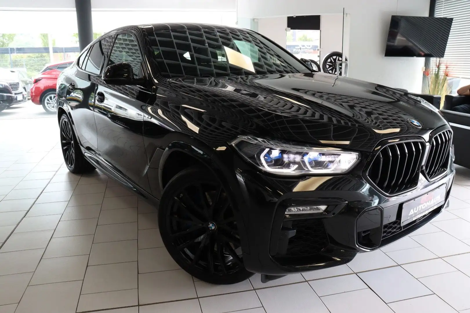 BMW X6 M d|HUD|360°|AHK|LASER|LED|STANDHZ|H&K SOUN| Negro - 2