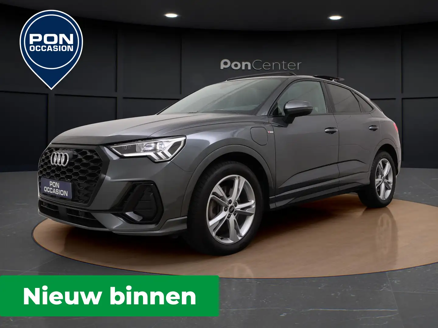 Audi Q3 Sportback 45 TFSI e 245 PK S Edition | NIEUW BINNE Grijs - 1