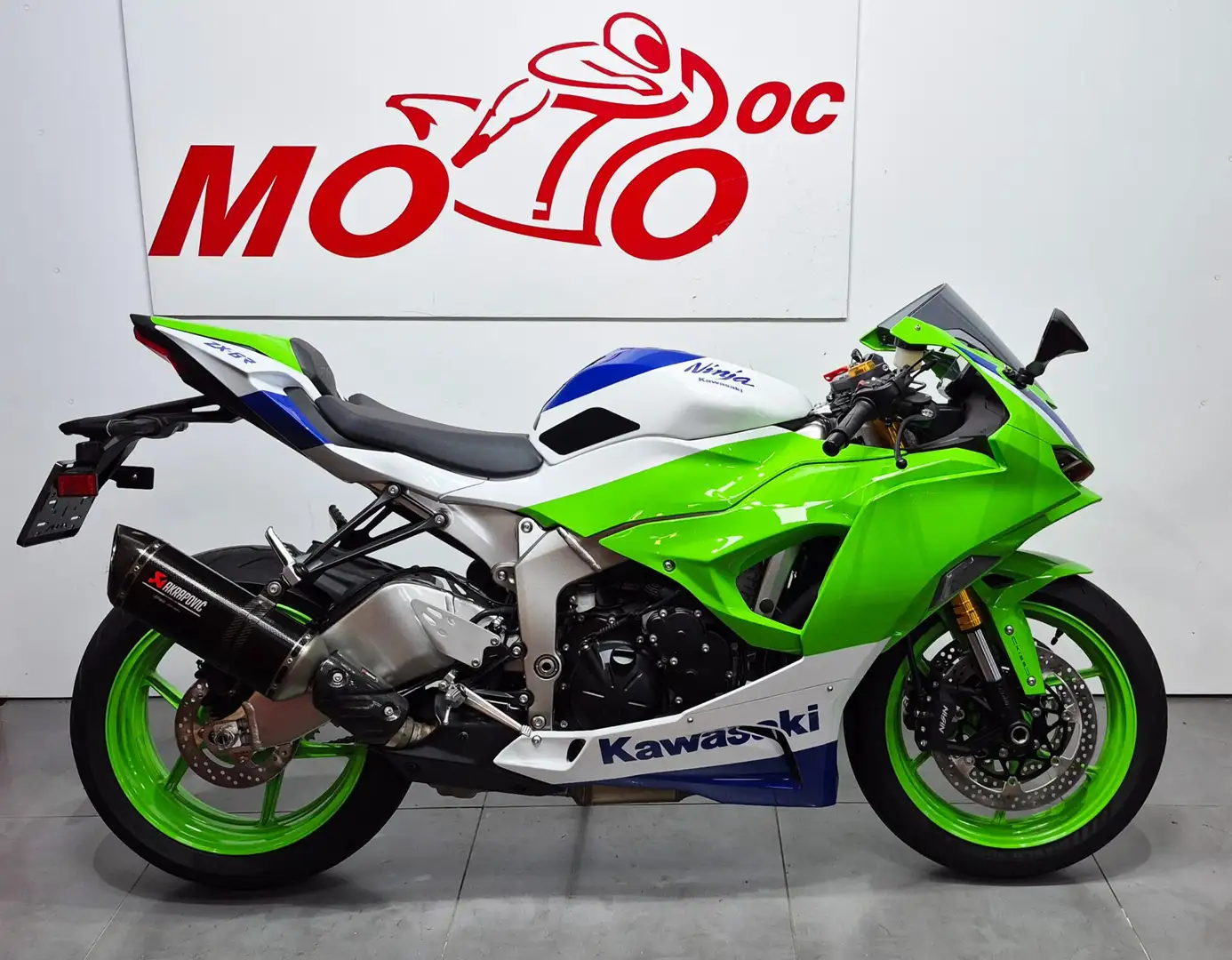 Kawasaki Ninja ZX-6R VENDU ***MOTODOC.BE***SOLD Verde - 1