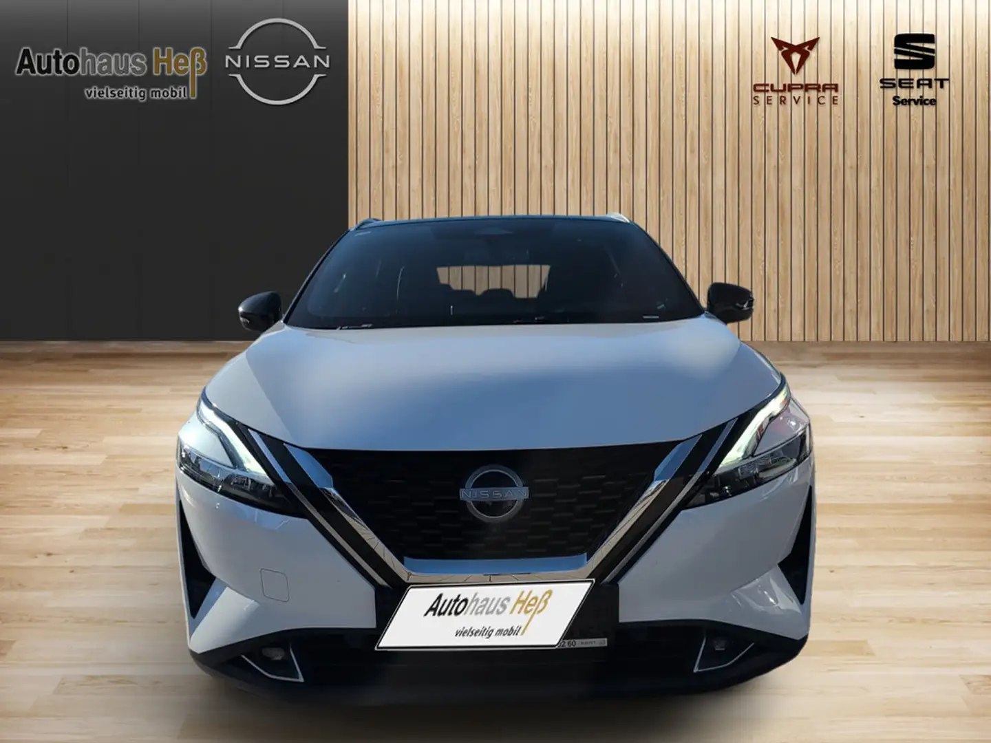 Nissan Qashqai 1.3 Tekna+ 4x4 ACC BOSE LEDER 360° Blanc - 2