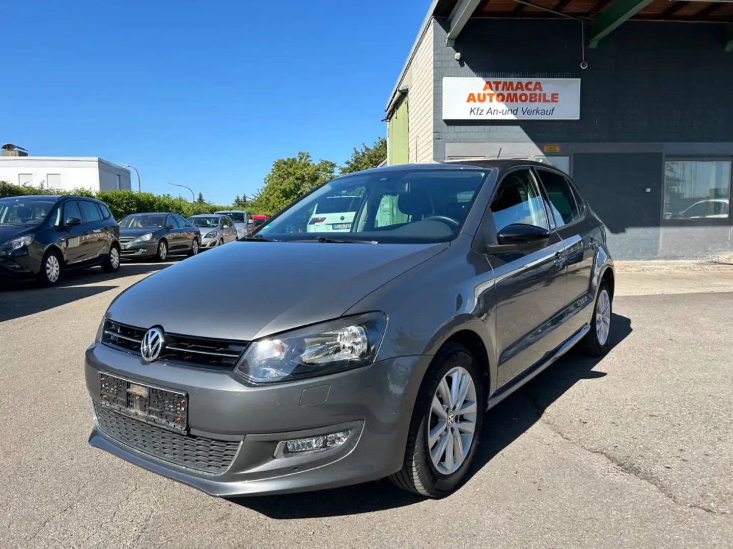 Volkswagen Polo V Style SHZ, Tempomat Tüv Neu Gris - 1