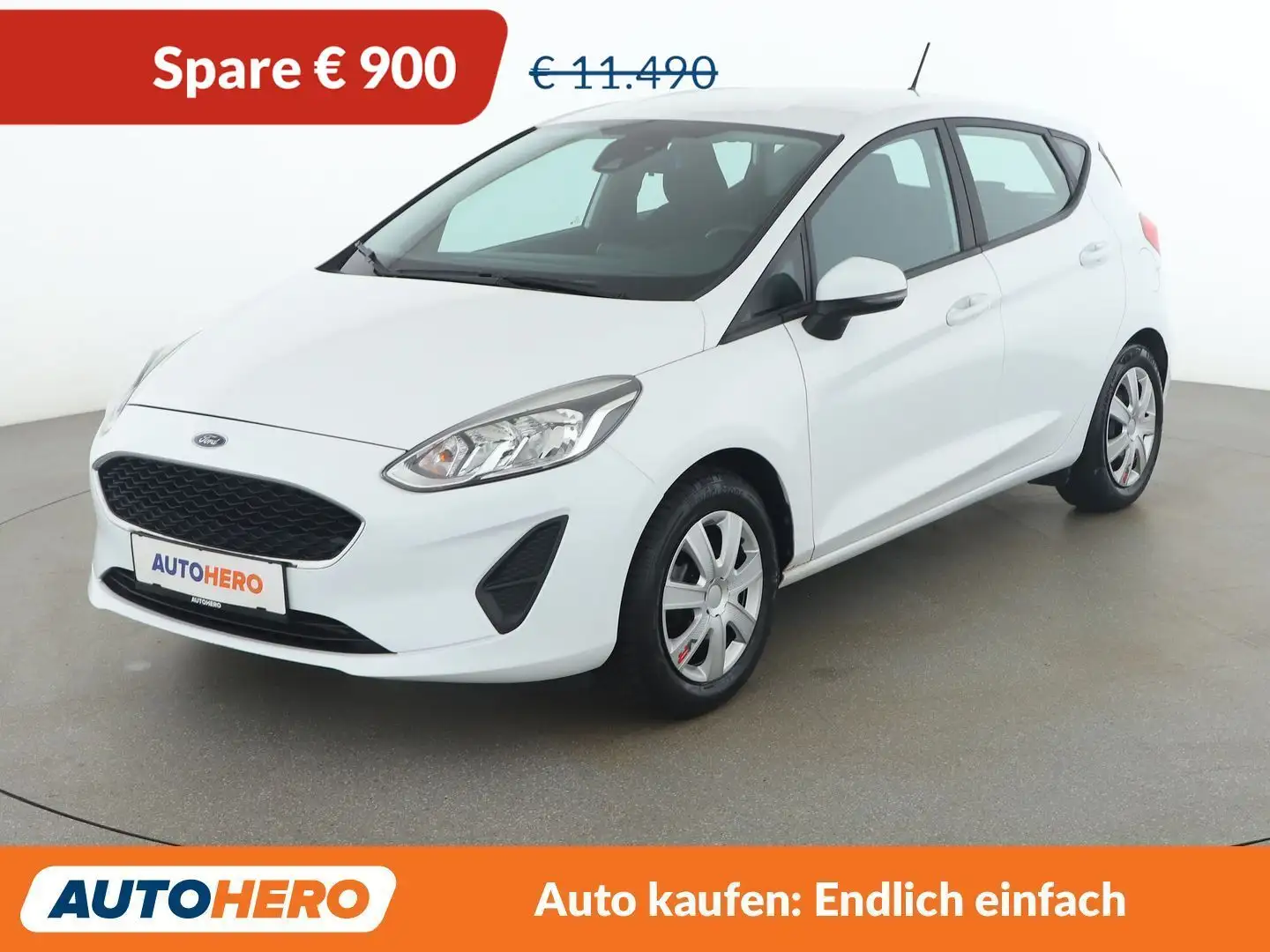 Ford Fiesta 1.1 Trend Weiß - 1
