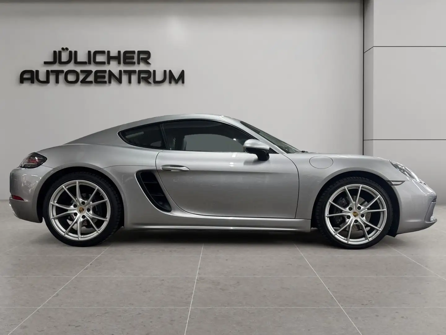Porsche Cayman 718 Automatik, Deutsches Fahrzeug Argintiu - 2