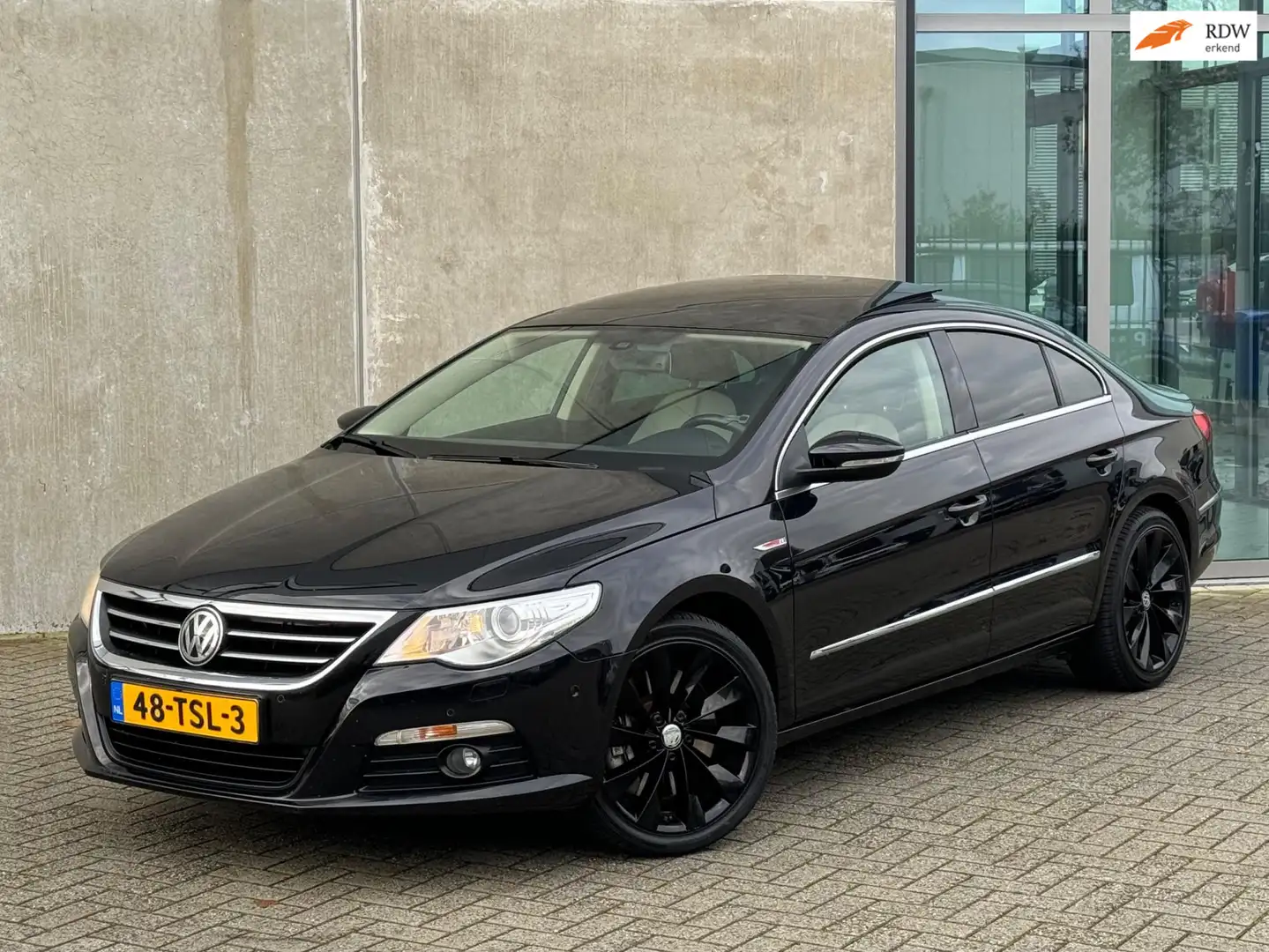 Volkswagen Passat CC 3.6 V6 FSI 4Motion 4p. 2009 Zwart FULL Noir - 1