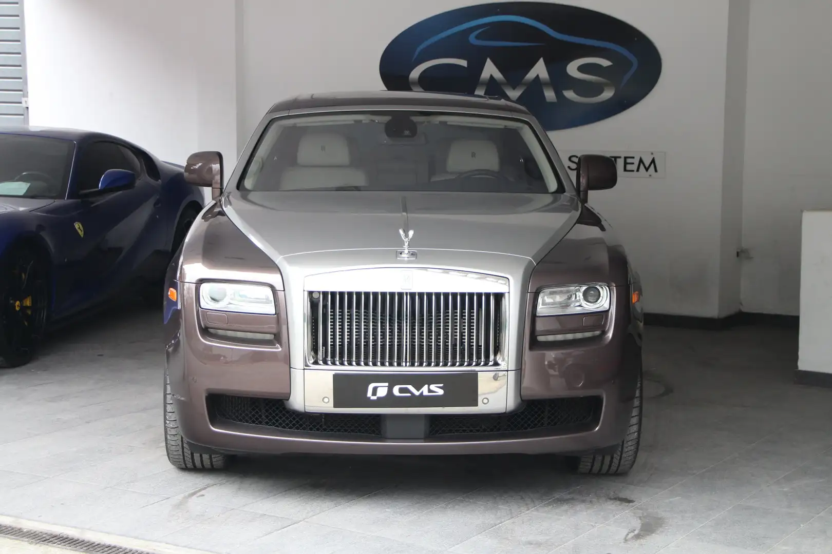 Rolls-Royce Ghost Ghost 6.6 V12 570ch SWB A Marrón - 2