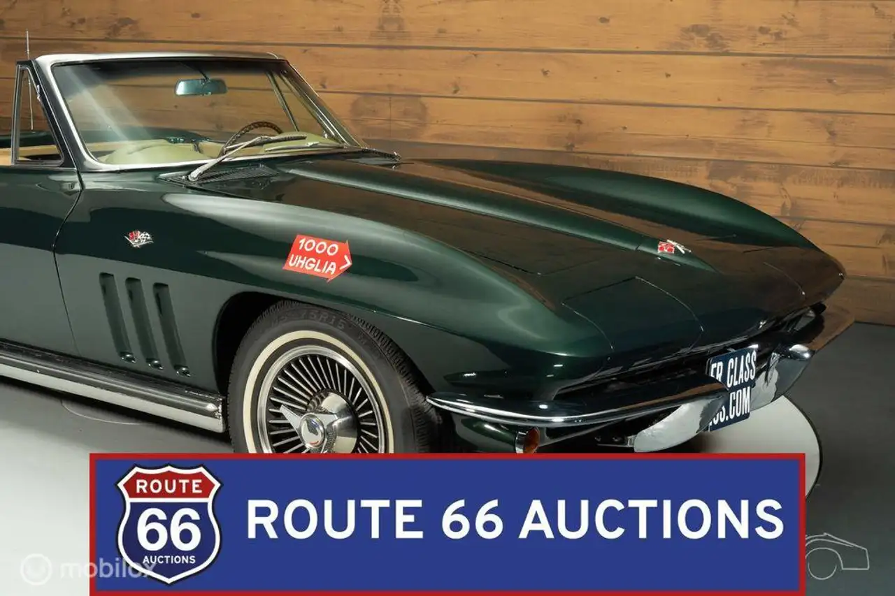 Chevrolet Corvette C2 Stingray Cabriolet | 1965 | Route 66 Auctions, foto 3