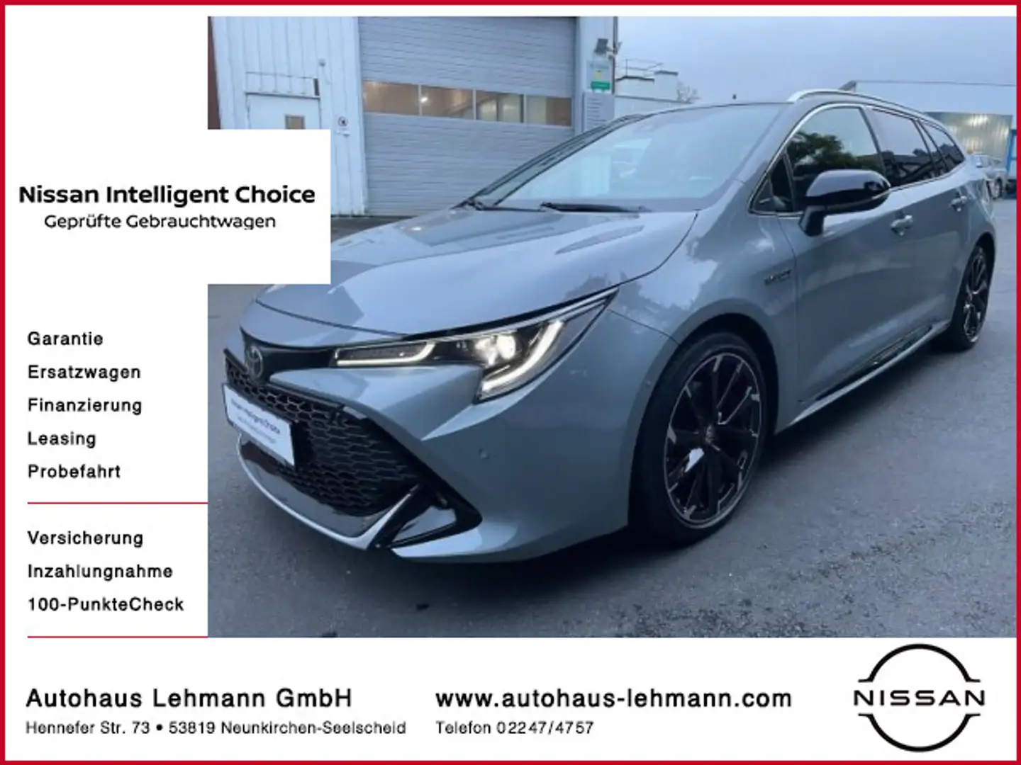 Toyota Corolla 2.0 Hybrid GR Sport +WKR+AHK Grigio - 1