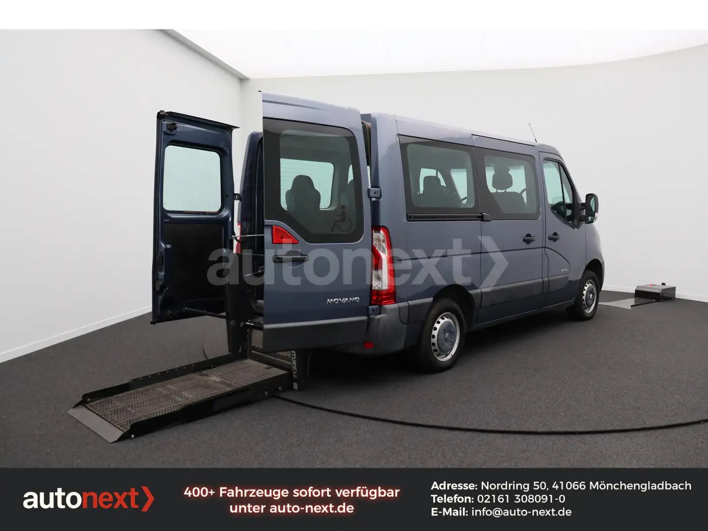 Opel Movano Automatik *Selbstfahrer* Rollstuhl-Lift Blau - 1