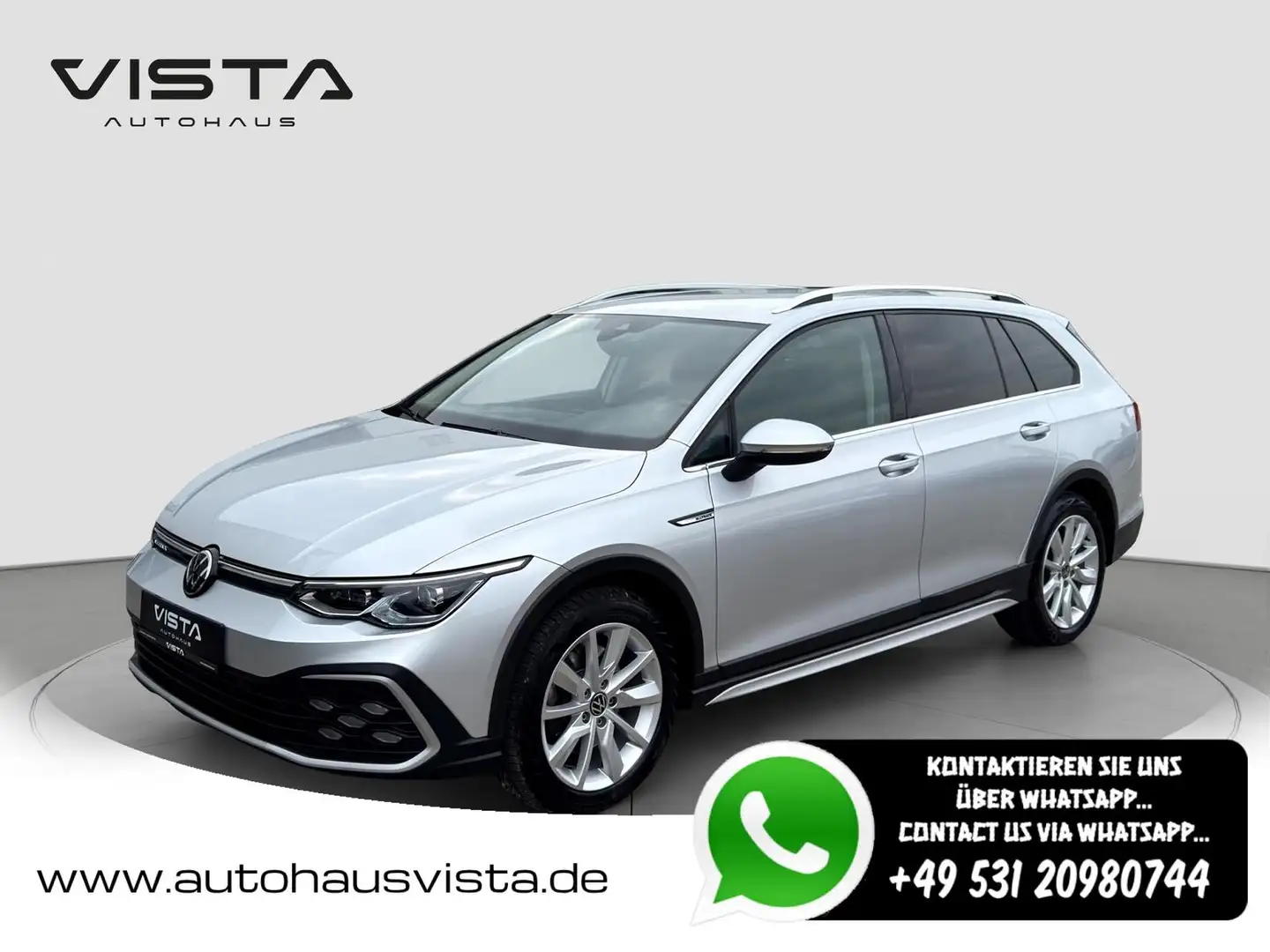 Volkswagen Golf Alltrack 4MO*IQ*SH*KAMERA*BUSINESS*ACC*AHK Argent - 1