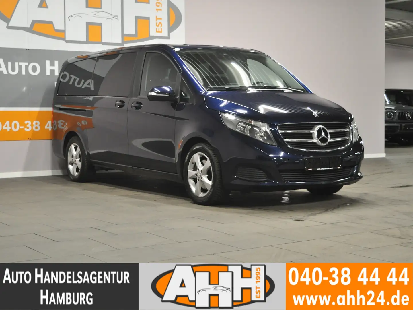 Mercedes-Benz V 220 d EDITION LANG AHK|7-SITZER|KAMERA|SITZHZG Blau - 2