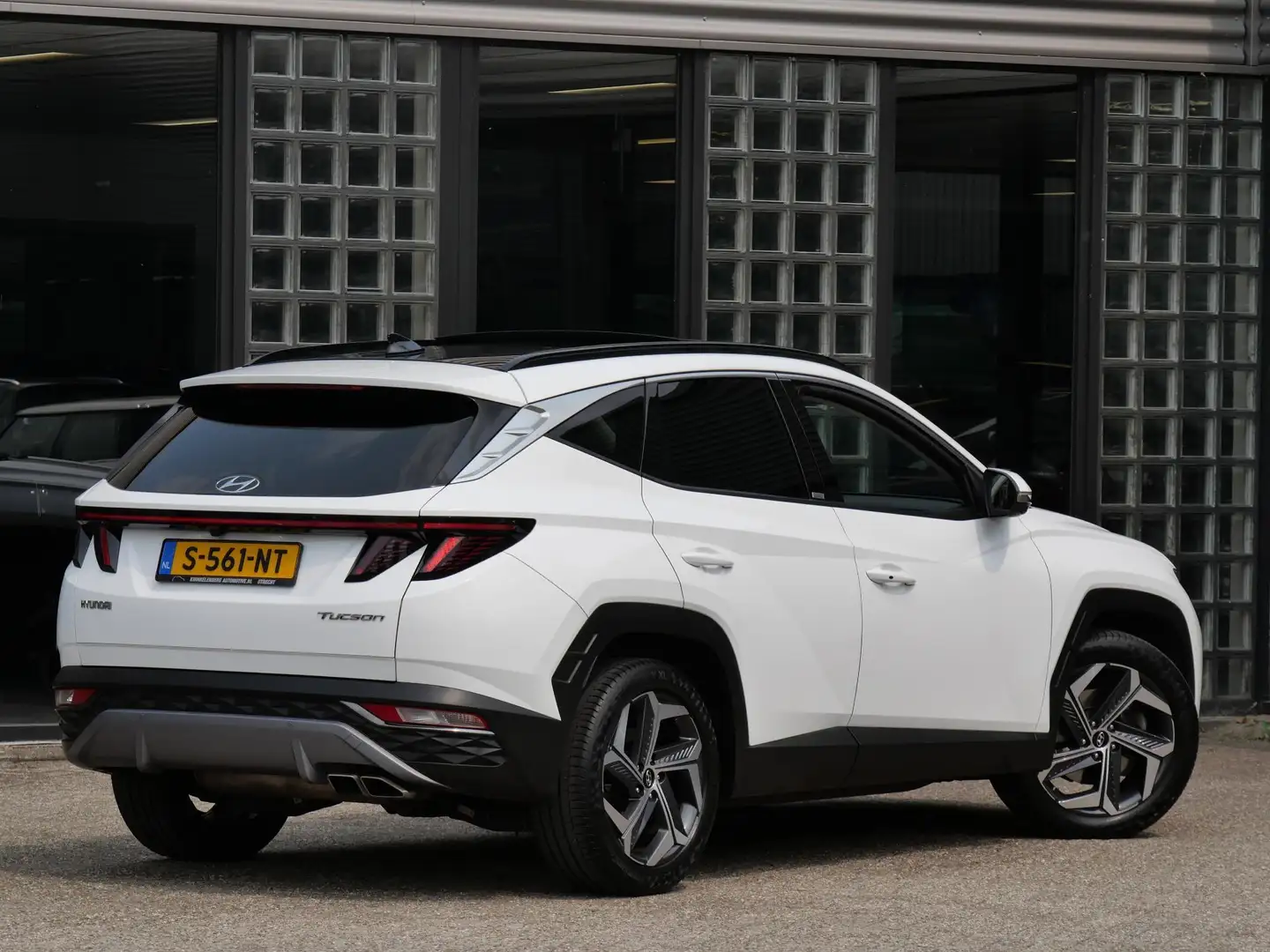 Hyundai TUCSON 1.6T-GDI MHEV PREMIUM SKY/ PANORAMADAK/ 360°CAMERA Wit - 2