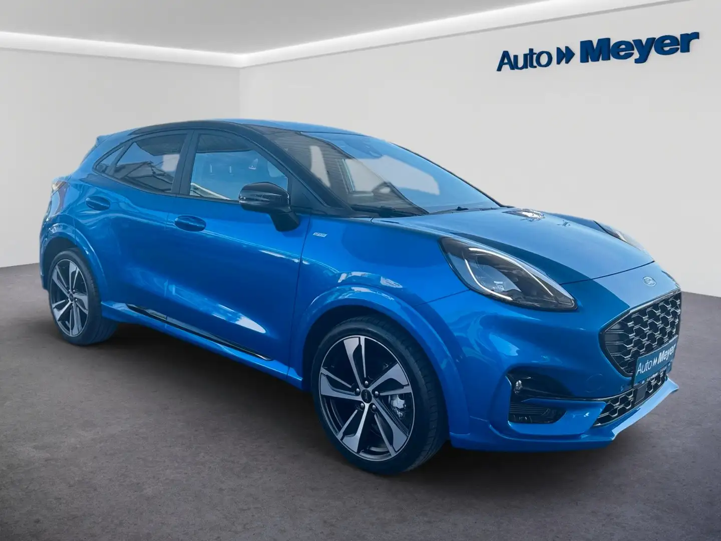 Ford Puma 1.0 HYBRID 125 ST-Line X |PD|ACCl Blauw - 2