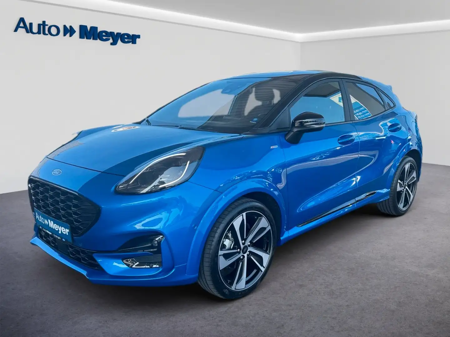 Ford Puma 1.0 HYBRID 125 ST-Line X |PD|ACCl Blauw - 1