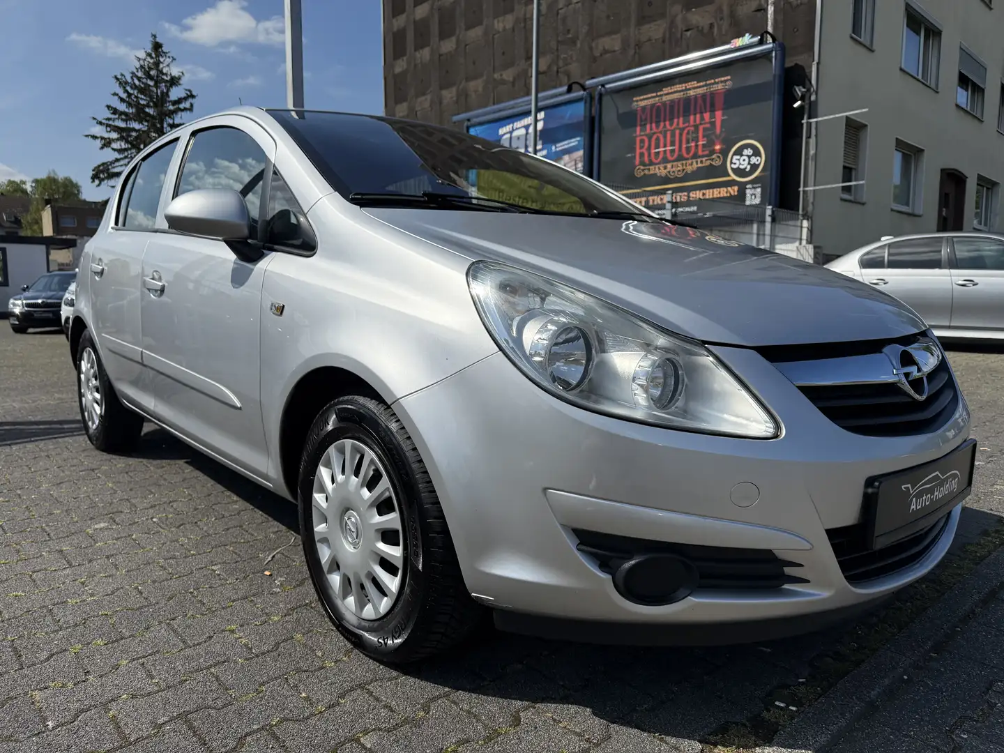 Opel Corsa 1.4 16V Automatik 5 Türig Edition Klima Argintiu - 1