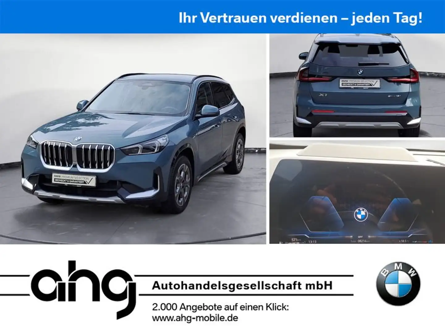 BMW X1 sDrive18i Steptronic Head-Up Komfortzugang Grün - 1