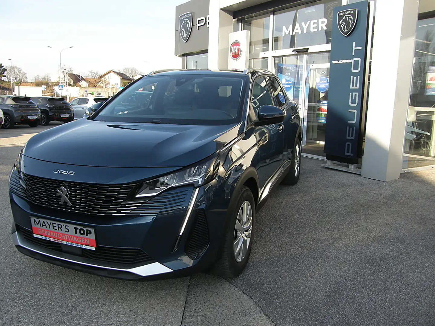Peugeot 3008 BlueHDi 130 S&S 6-Gang-Manuell Allure Pack Blau - 2