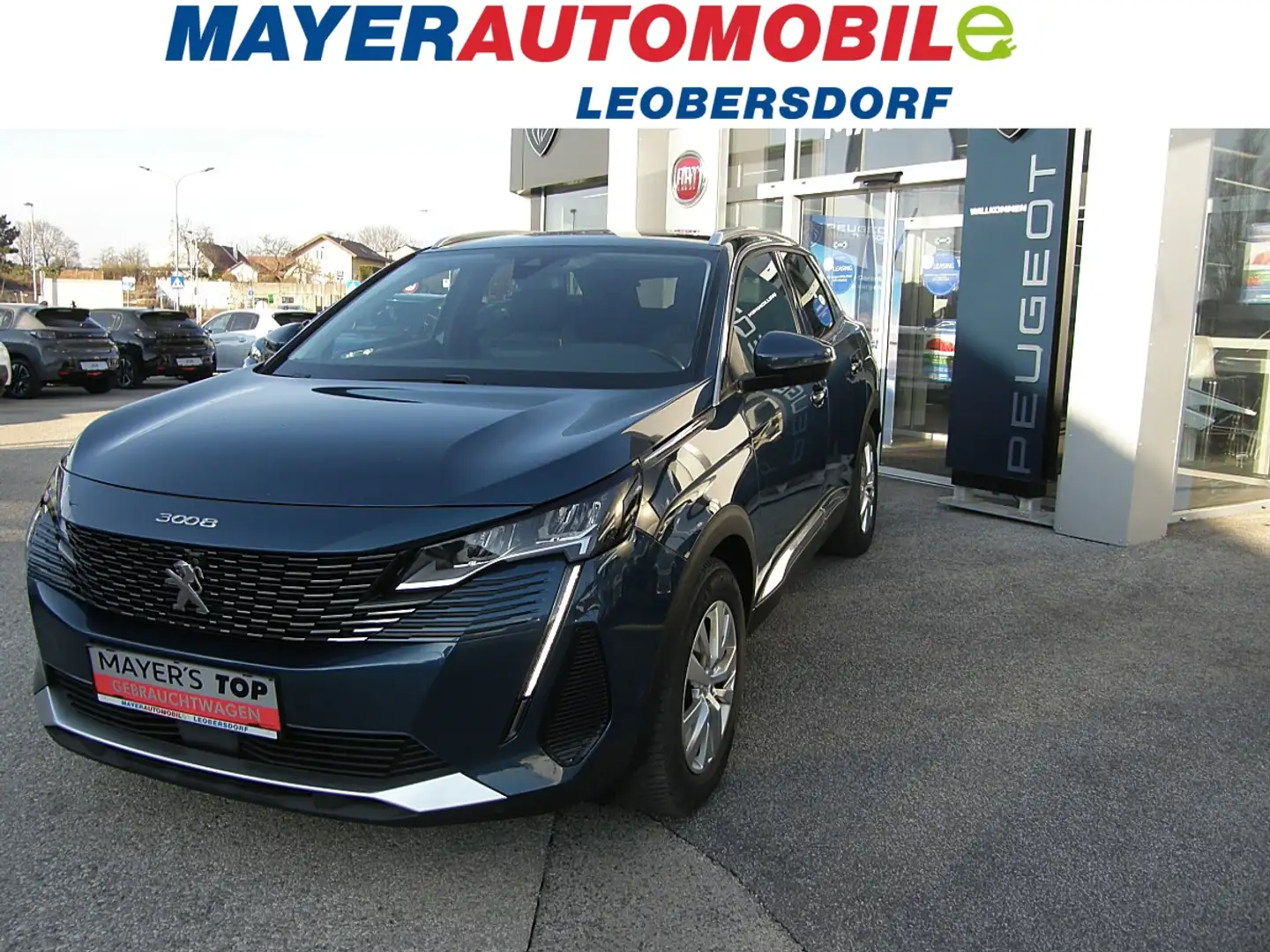 Peugeot 3008 BlueHDi 130 S&S 6-Gang-Manuell Allure Pack Blau - 1