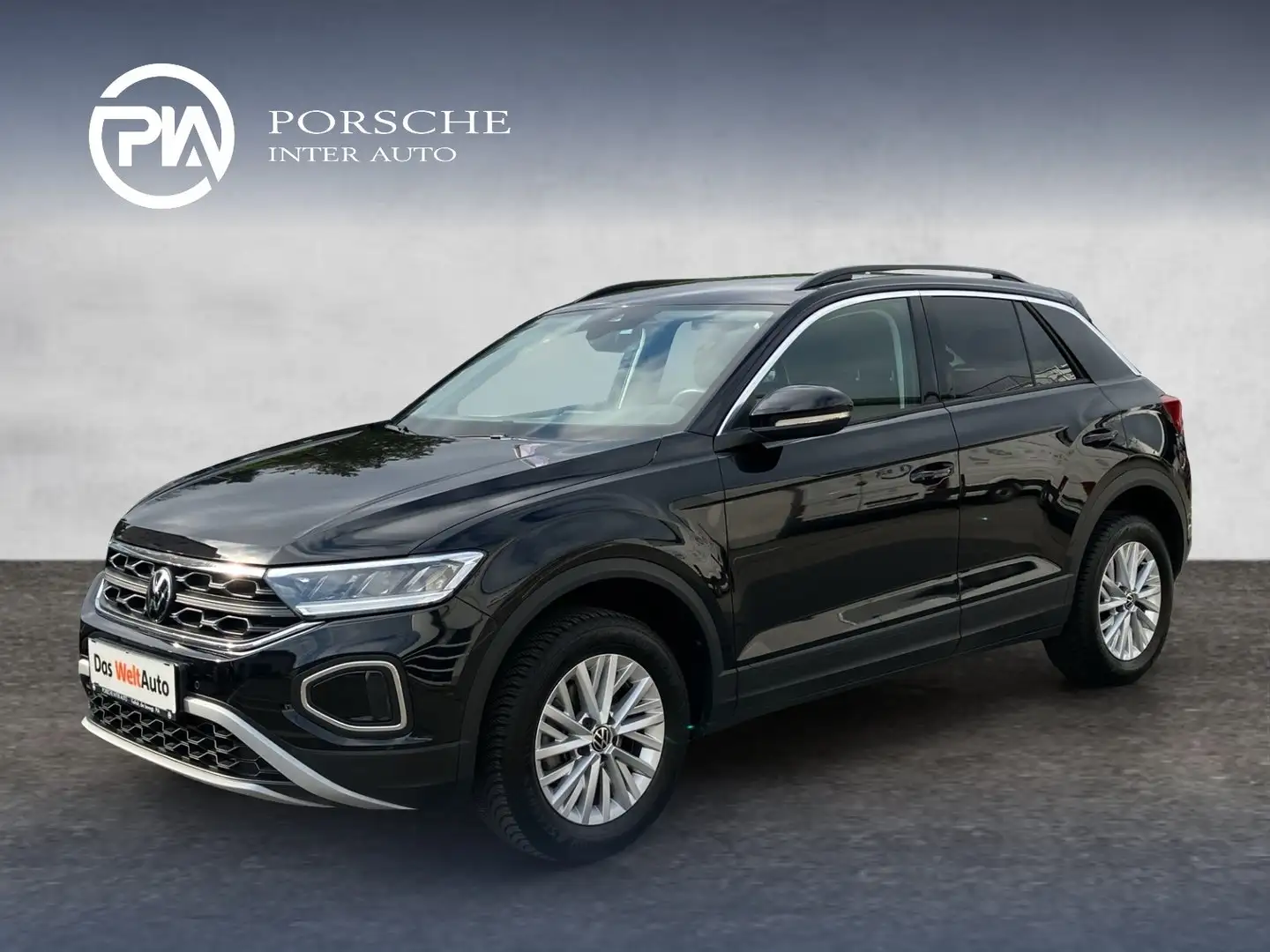 Volkswagen T-Roc Life TSI Schwarz - 1