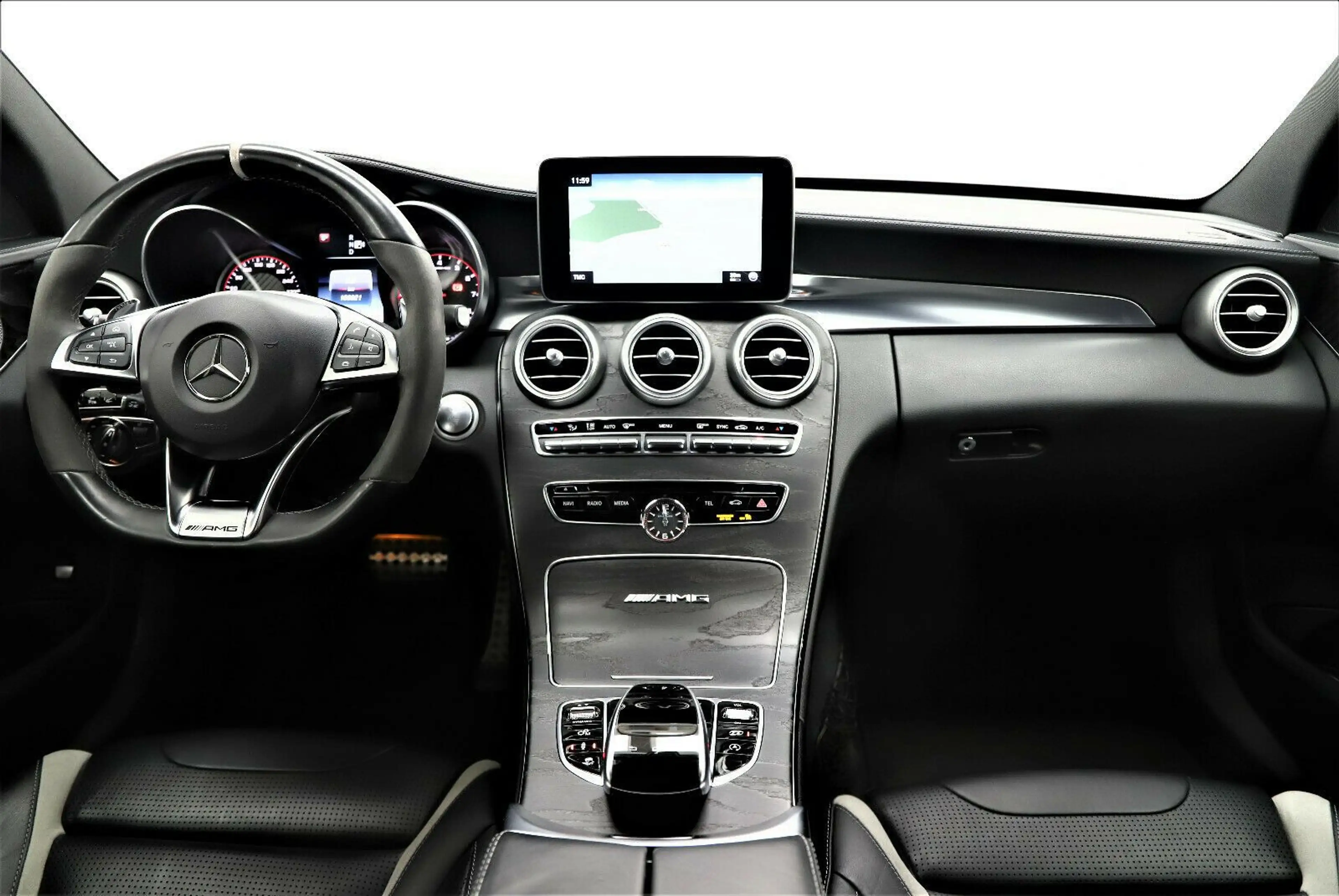 Mercedes-Benz C 63 AMG C 63 S AMG 510PS Burmester Keyless PAGA Pano ACC — photo 13