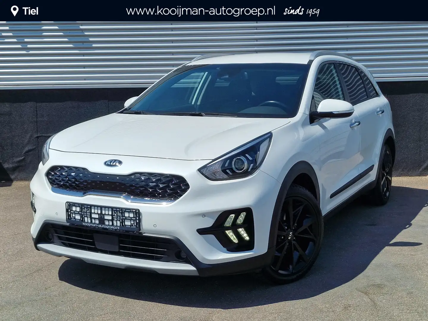 Kia Niro 1.6 GDi Hybrid Edition Navigatie, Smart Key, PDC, Weiß - 1