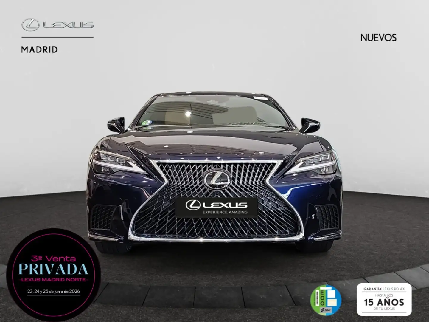Lexus LS 500 500h Luxury High Wood AWD Azul - 1