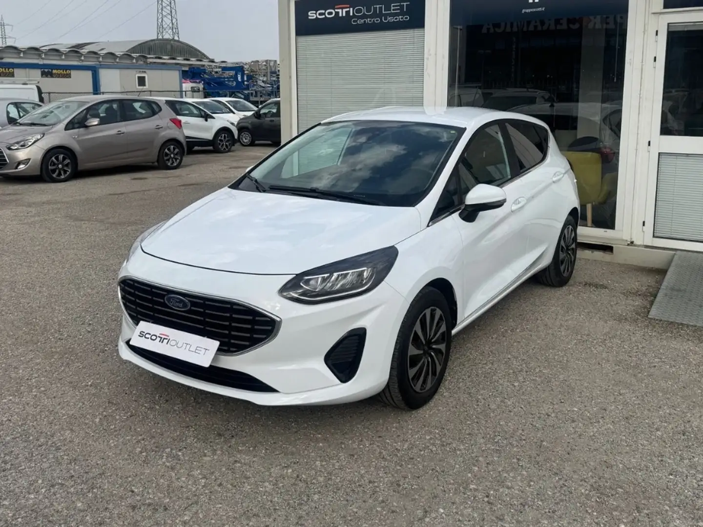 Ford Fiesta 5 Porte 1.1  Titanium Weiß - 1