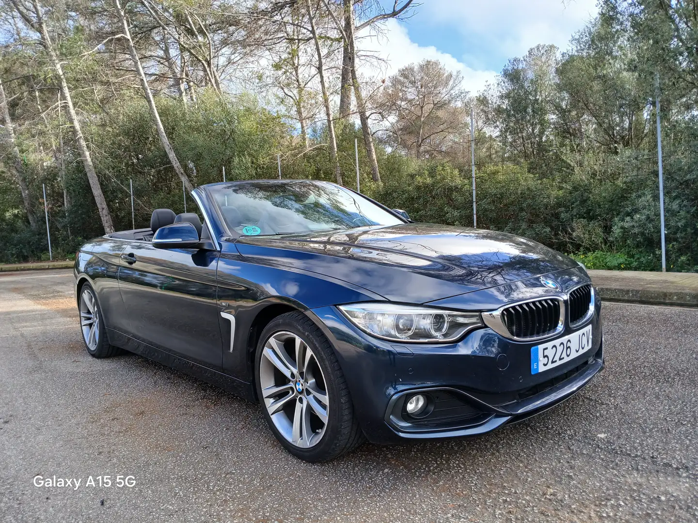BMW 420 420dA Cabrio (4.75) Azul - 1