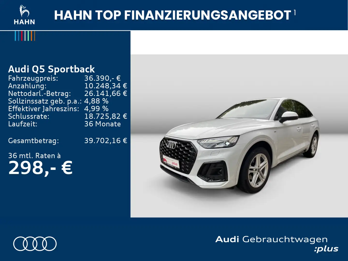 Audi Q5 45 TFSI quattro S line S tronic HUD Weiß - 2