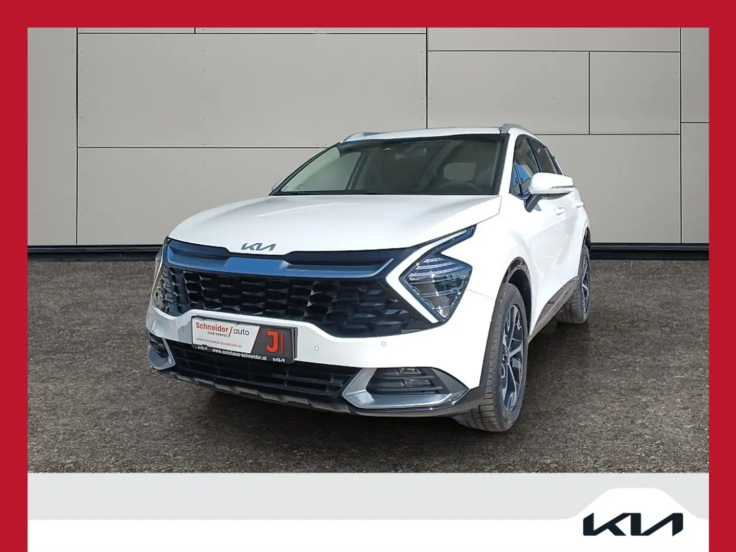 Kia Sportage 1,6 TGDI 48V Gold AWD DCT Weiß - 1