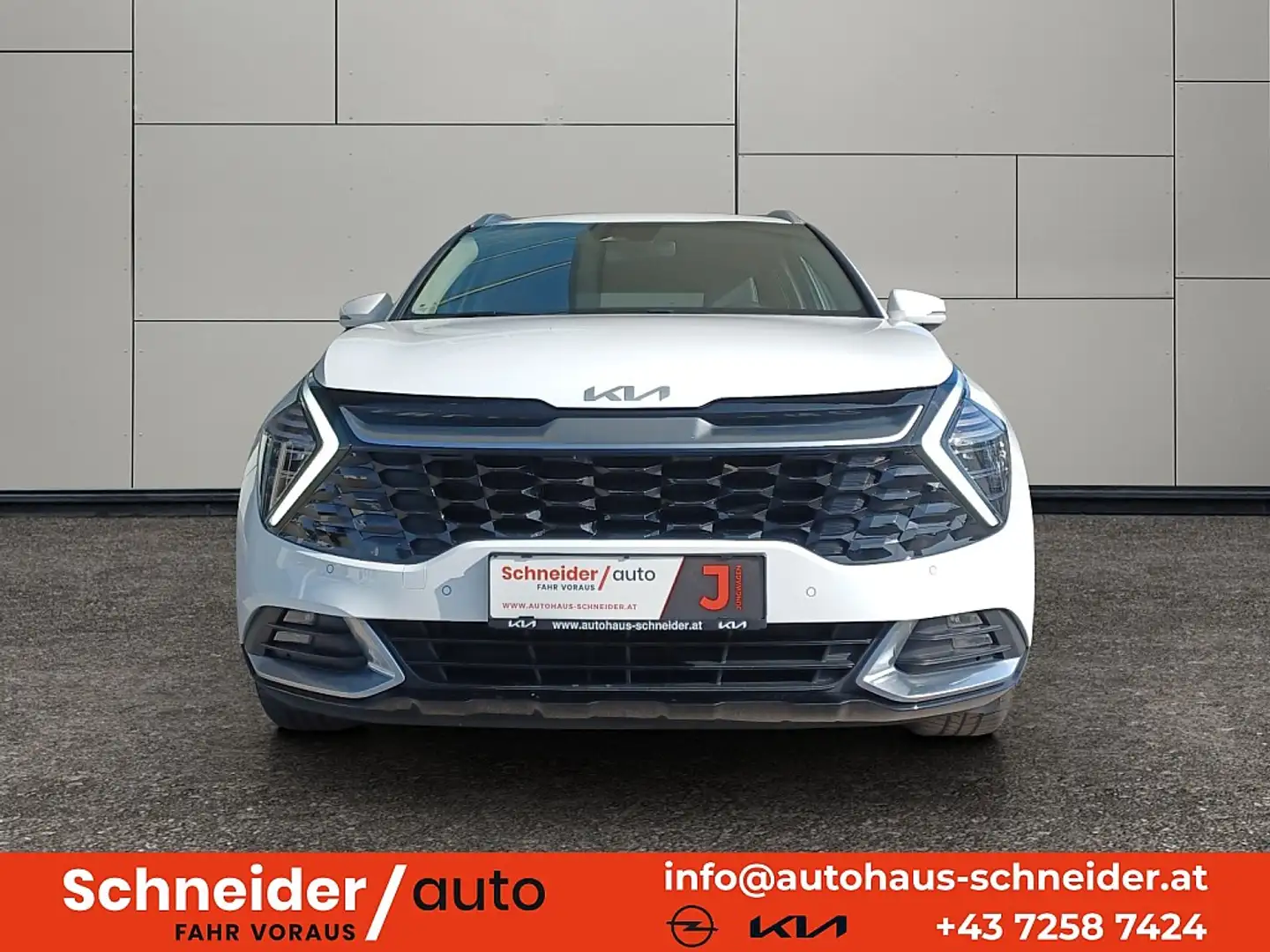Kia Sportage 1,6 TGDI 48V Gold AWD DCT Weiß - 2