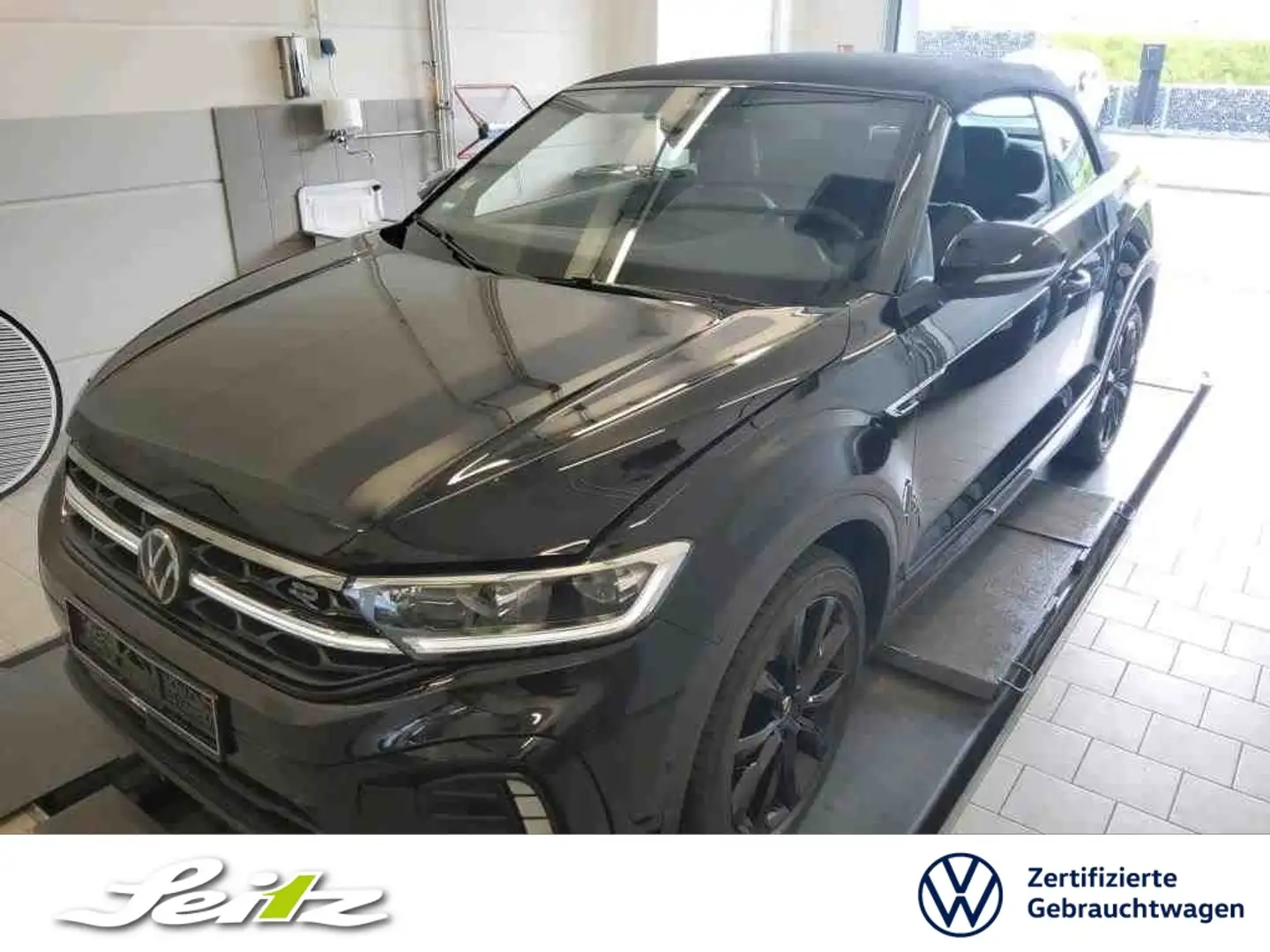 Volkswagen T-Roc Cabriolet 1.5 TSI R-Line *MATRIX*KAMERA*NAVI*SITZH Schwarz - 1