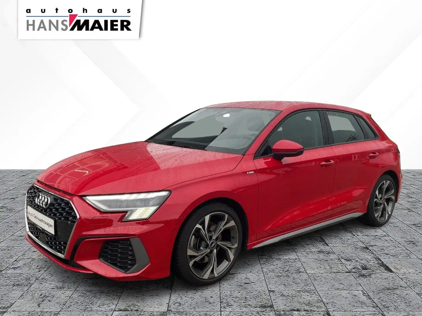 Audi A3 Sportback TFSI S line Stronic Navi ACC Matrix Rot - 2