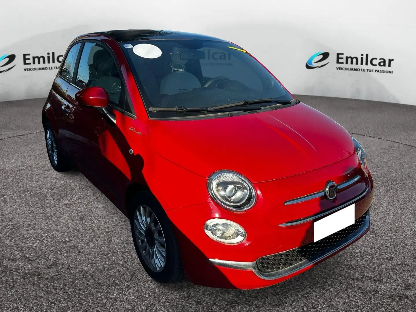Fiat 500 1.0 Hybrid Dolcevita Rosso - 2