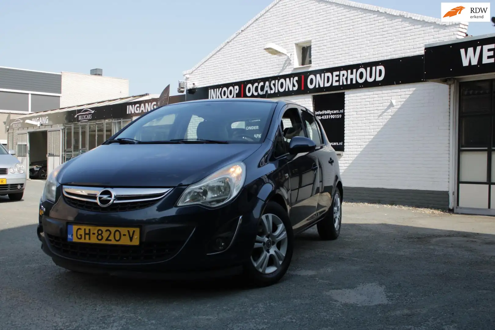 Opel Corsa 1.2-16V Cosmo | Airco | Elec ramen | Cruise Contro Blauw - 1