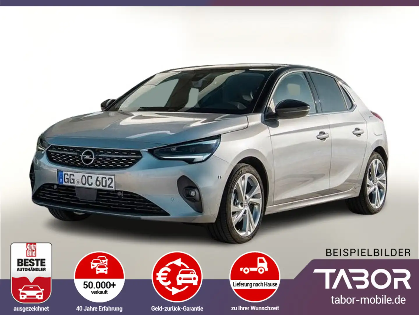 Opel Corsa 50kWh OBC SHZ BlindS PDCvo/hi Carplay Kam Grigio - 1