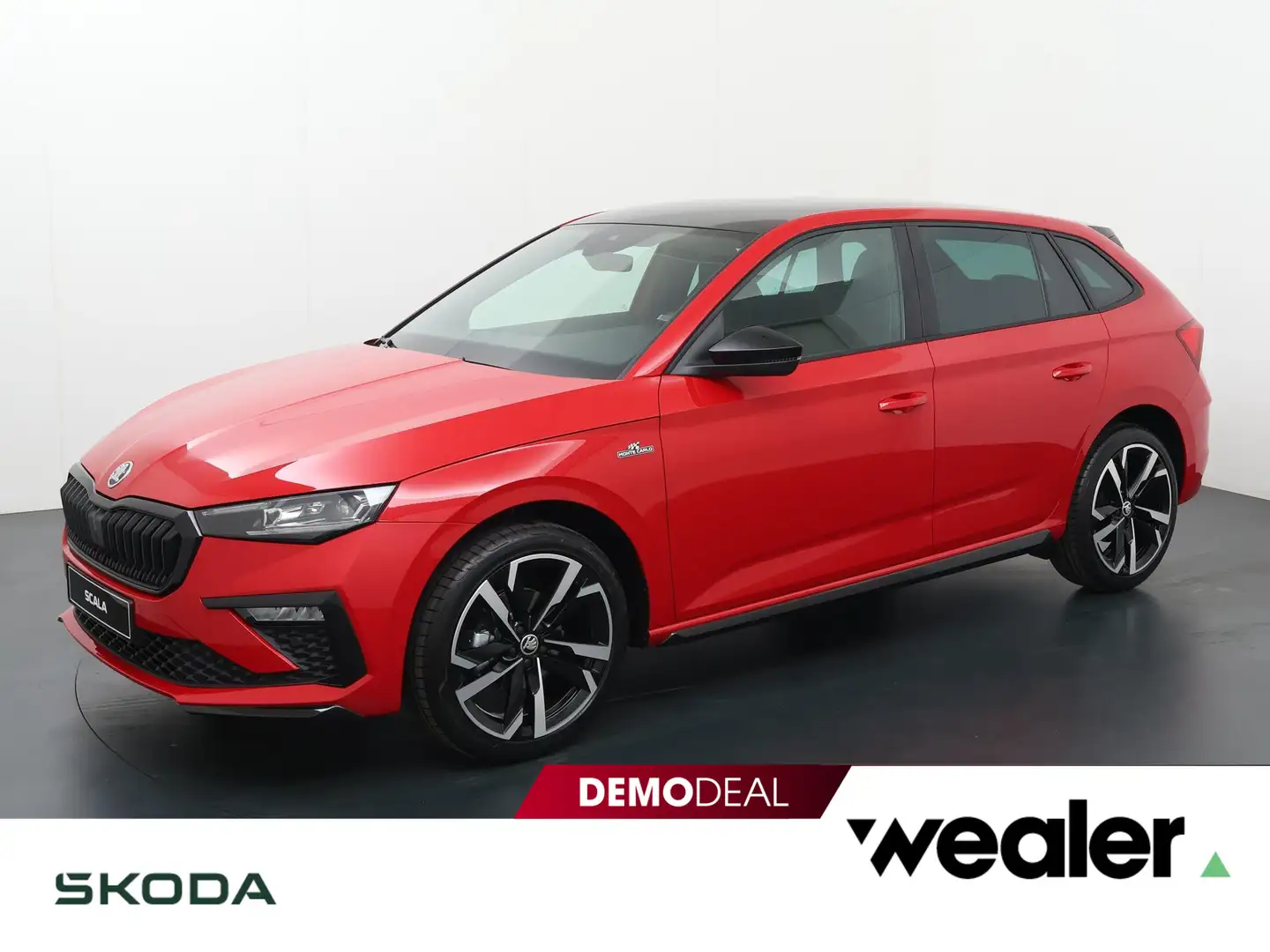 Skoda Scala Monte Carlo 1.0 TSI 115 pk Panoramadak | Navigatie Rood - 1