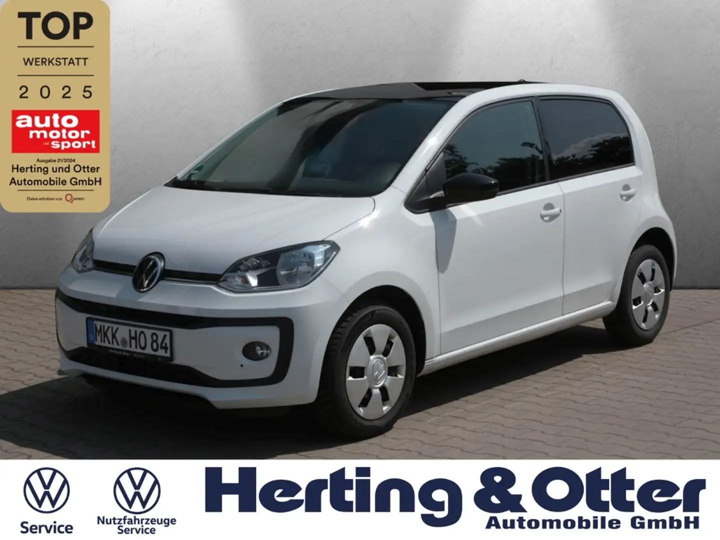 Volkswagen up! Black Style Temp Rückfahrkam. SHZ Klima PDC eFH el Blanc - 1
