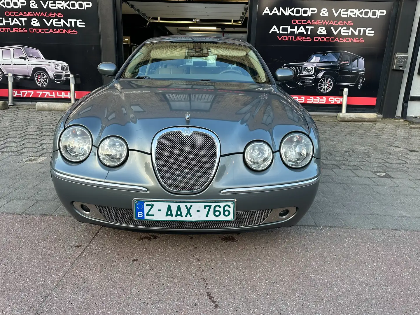 Jaguar S-Type 2.7 Turbo V6 R Sport Design Voiture Belge Car Pass siva - 1