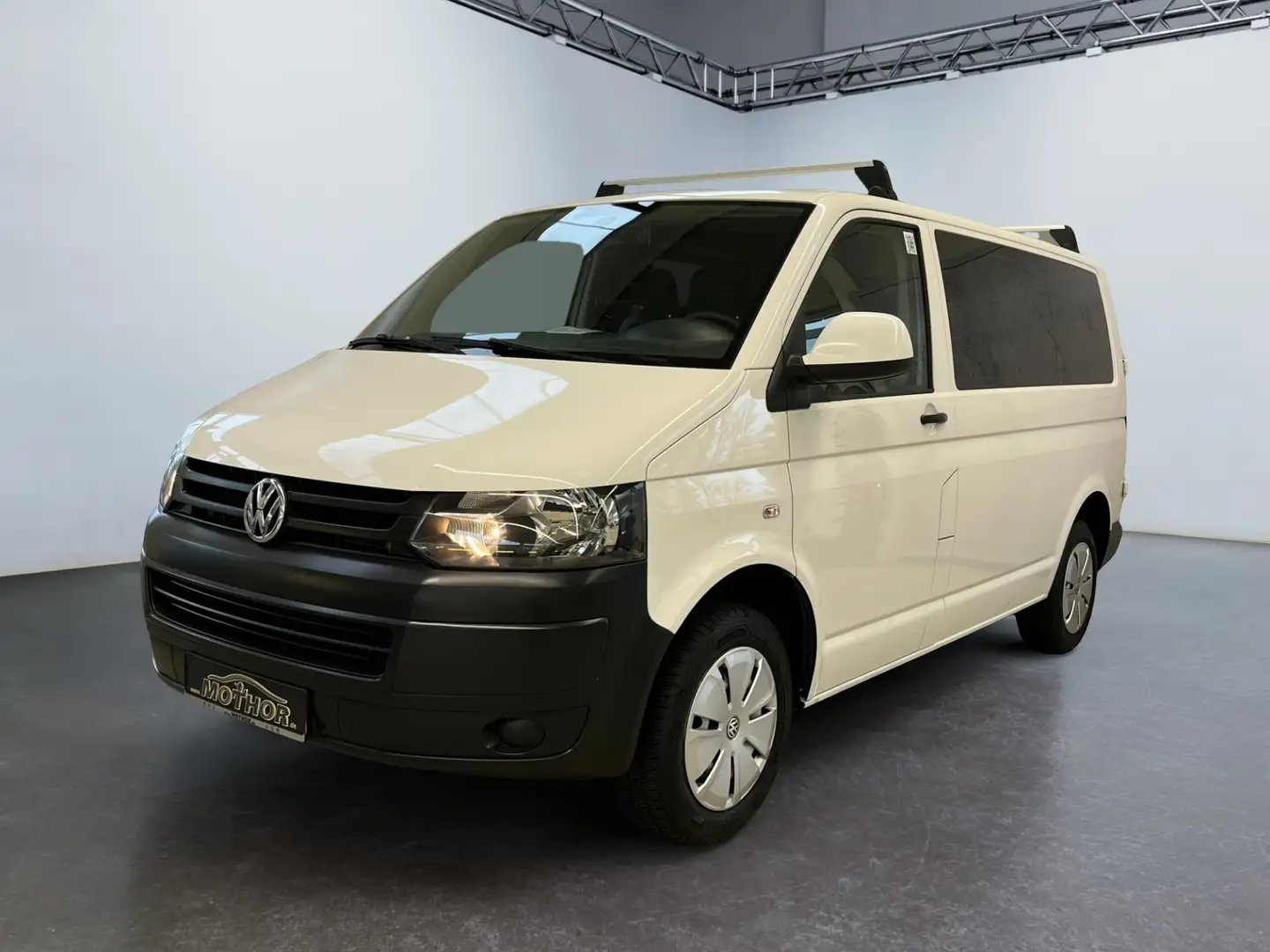 Volkswagen T5 Transporter Kombi 2.0 TDI Einparkhilfe 1.Hand Wit - 2