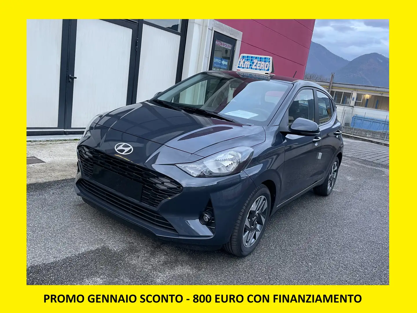 Hyundai i10 1.0 mpi Connectline 63cv auto Grau - 1