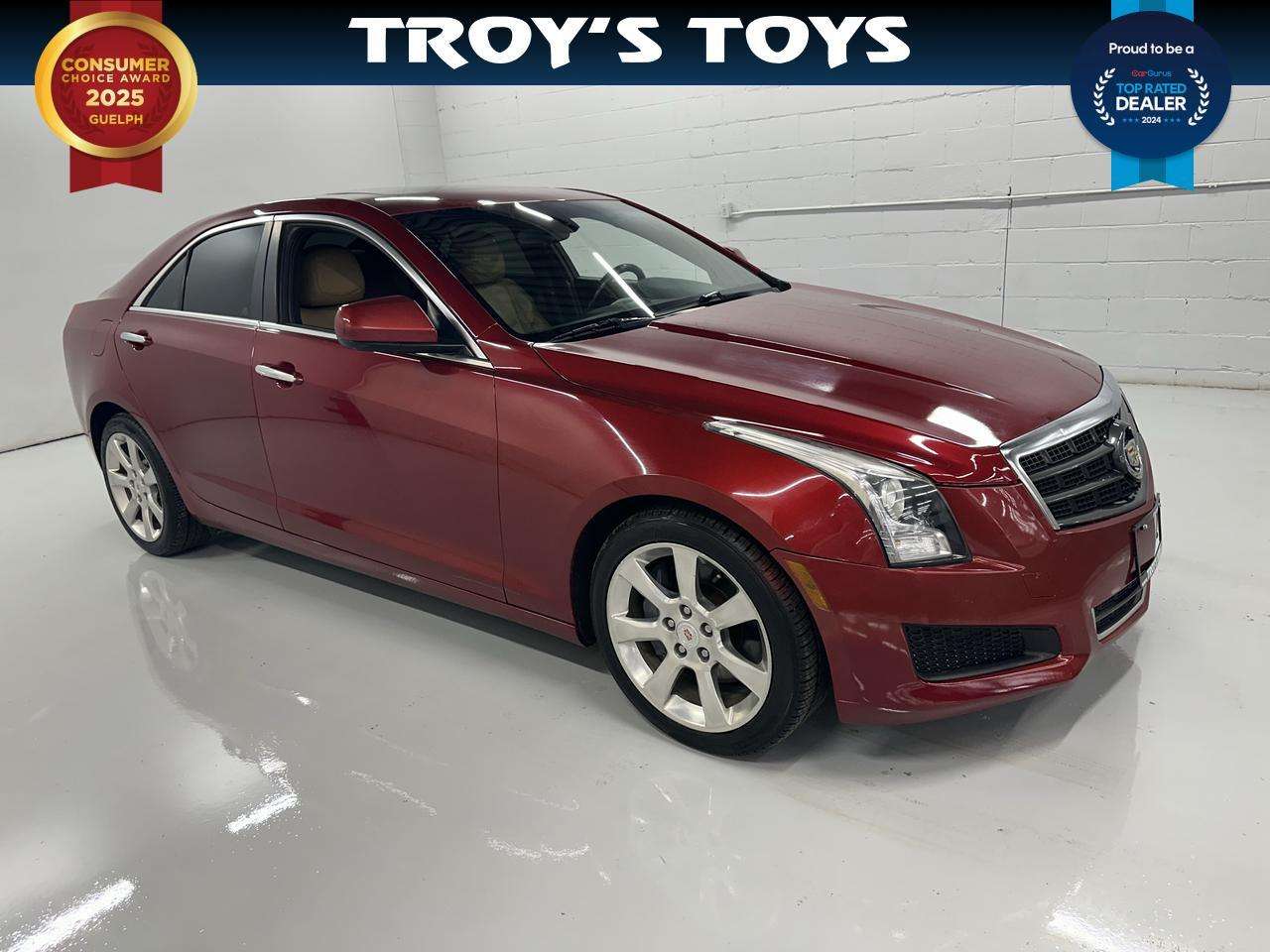 2014 Cadillac ATS 2.0T | LOW KMS | BEIGE LEATHER INTERIOR | RWD